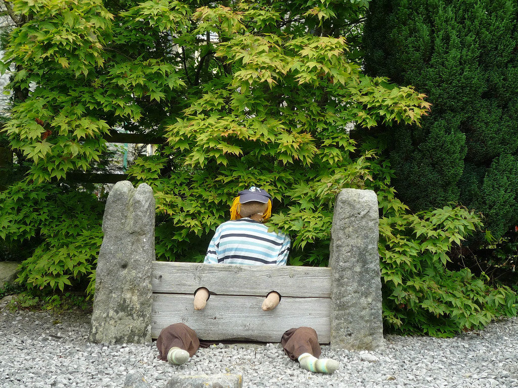 village-stocks-scarecrows